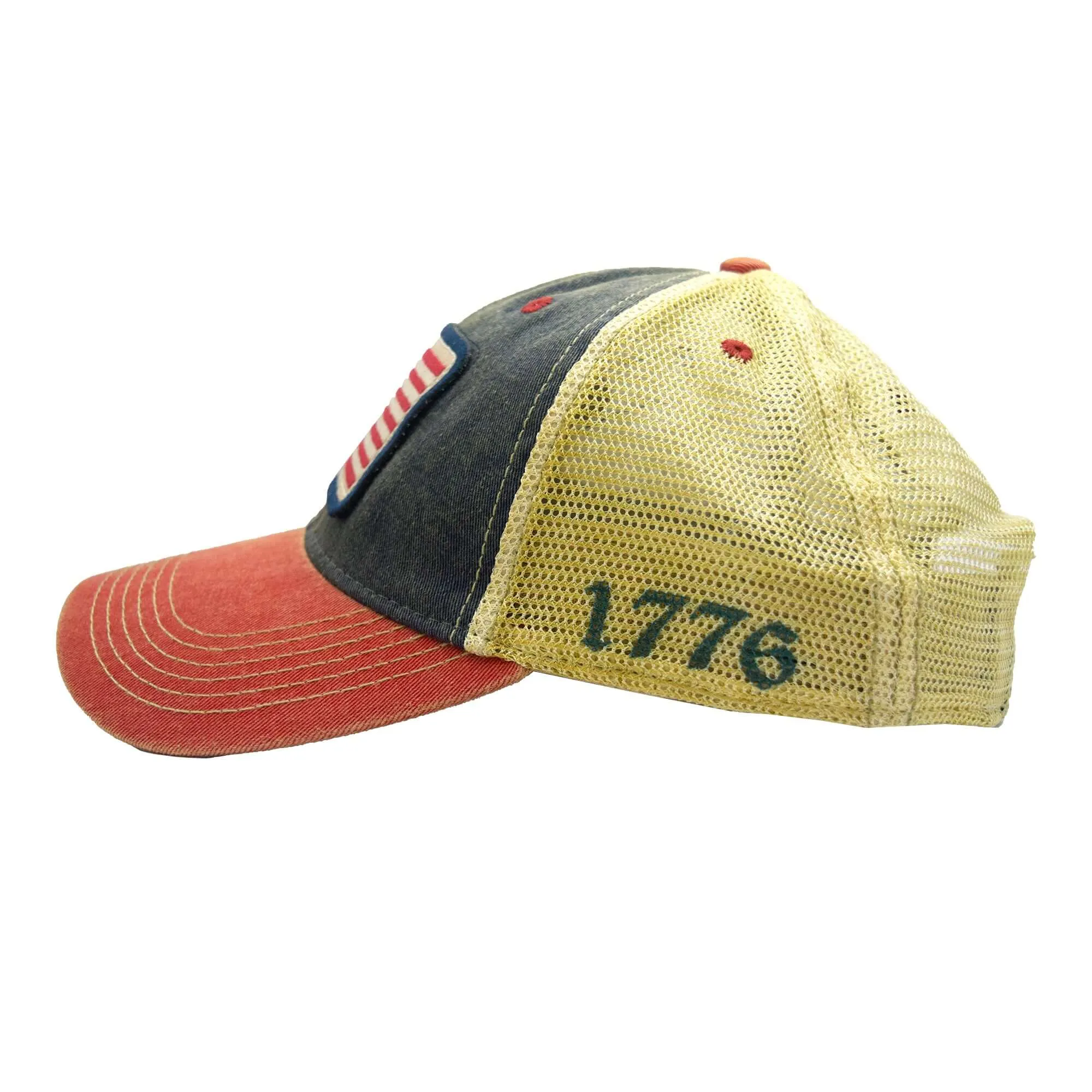 1776 Old Favorite American Flag Snapback Hat