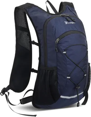18L Hiking Backpack for Women Men Small Backpack Travel Lightweight Packable Daypack Back Pack for Camping, Navy Blue