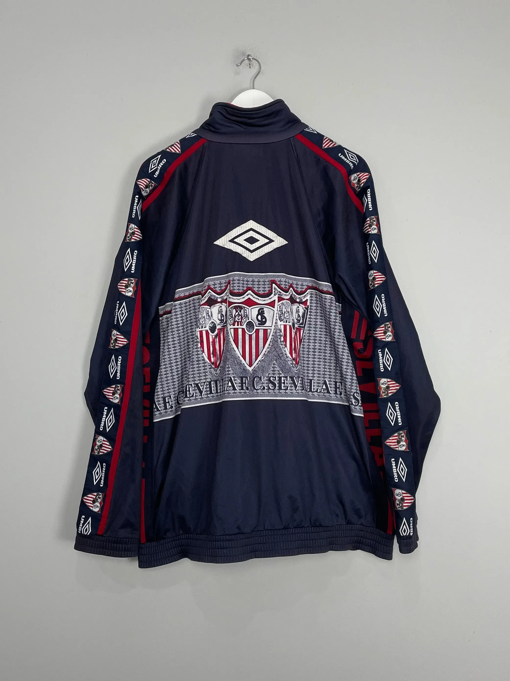 1995/96 SEVILLA TRACK JACKET (XXL) UMBRO