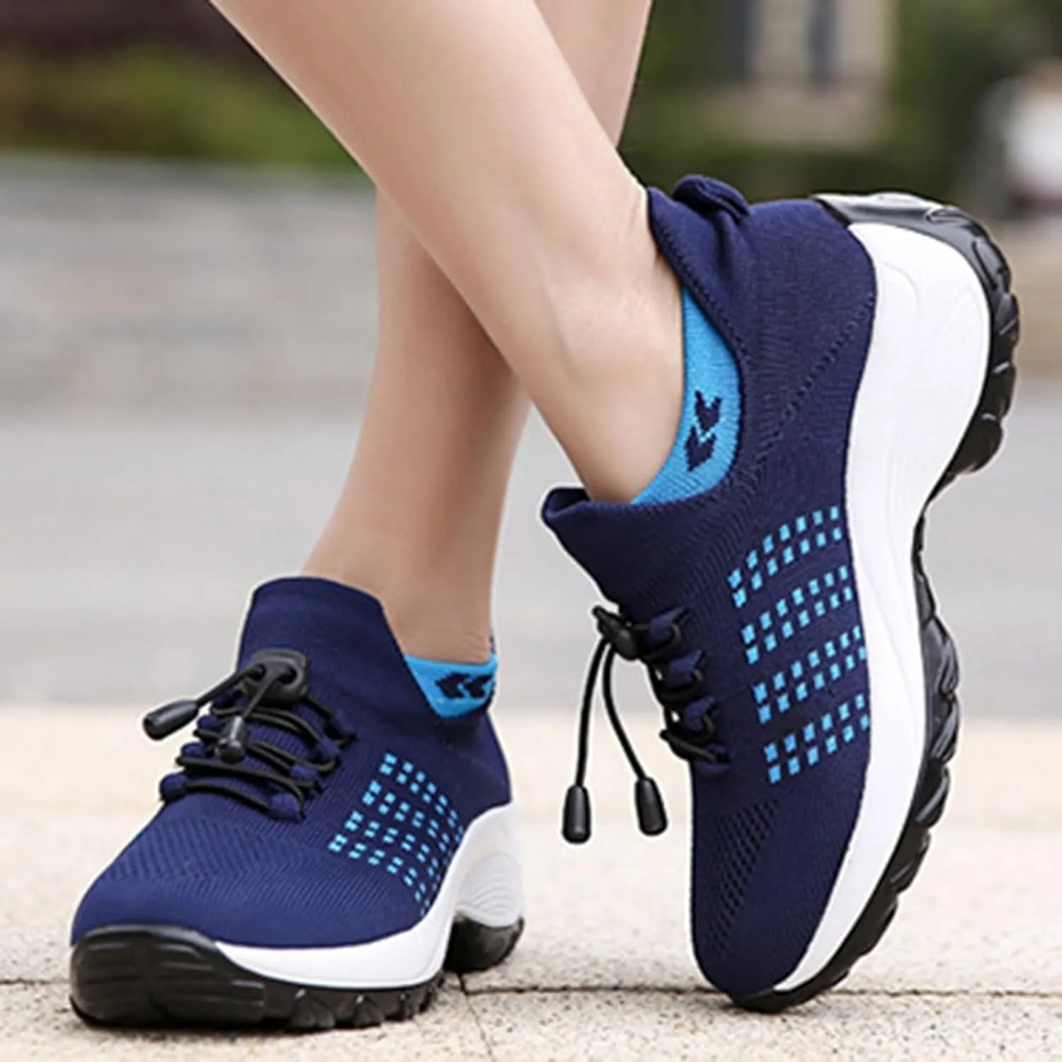 2025 New Ortho Pro Stretch Cushion Shoes for Women, Mesh Breathable Comfortwear Orthopedic Sneakers for Plantar Fasciitis