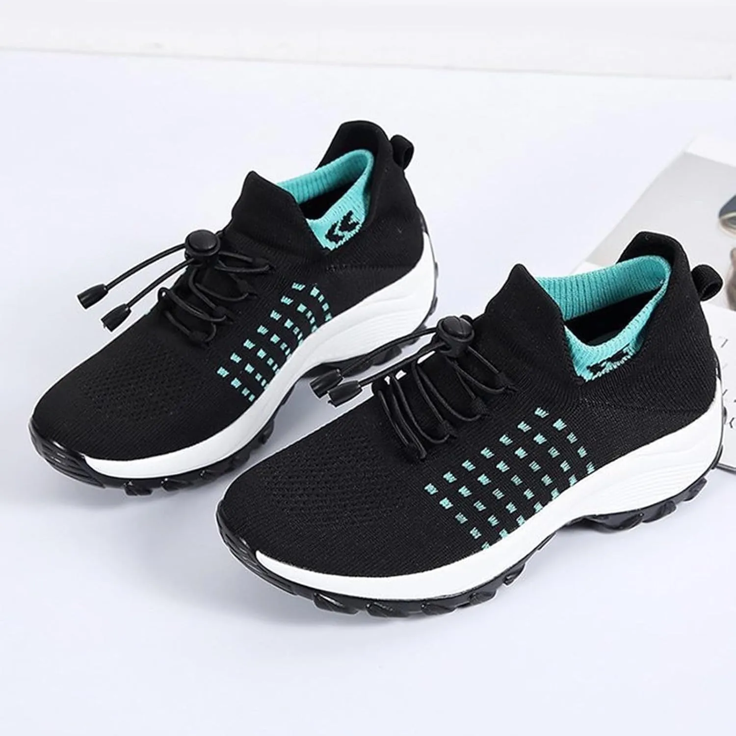 2025 New Ortho Pro Stretch Cushion Shoes for Women, Mesh Breathable Comfortwear Orthopedic Sneakers for Plantar Fasciitis