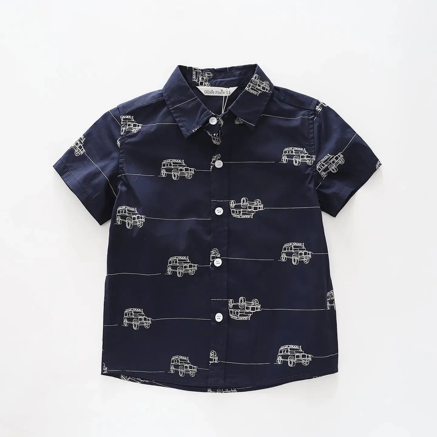 4 Wheel Drive Collared Shirt