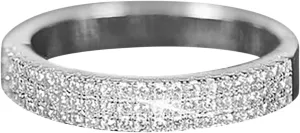 925 Silver CZ Round Cut Cubic Zirconia Stackable Ring Bands for Women Wedding Engagement Rings Pave Set
