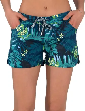 Actleis Womens Swim Shorts UPF50  Board Shorts Quick Dry Beach Shorts Drawstring Sports Summer Bottom