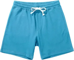 AMY COULEE Mens Athletic Workout Shorts 5.5" Cotton Casual Shorts Elastic Waist Joggers Sports Sweat Shorts