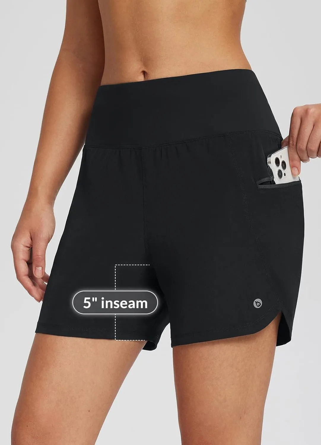 BALEAF Women's Mountain Bike Shorts 4D Padded Biking Shorts with Pockets Cycling Riding Bicycle Shorts