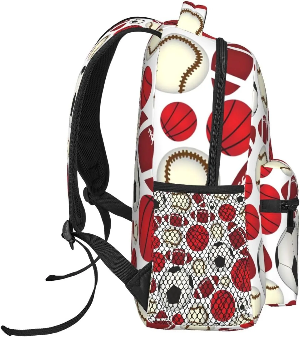 Baseball Travel Laptop Backpack Women Lightweight Backpack Adjustable College Backpack Fits 15.6 Inch Laptop Waterproof Travel Backpack for Work, Women, Men, Travel -Soccer