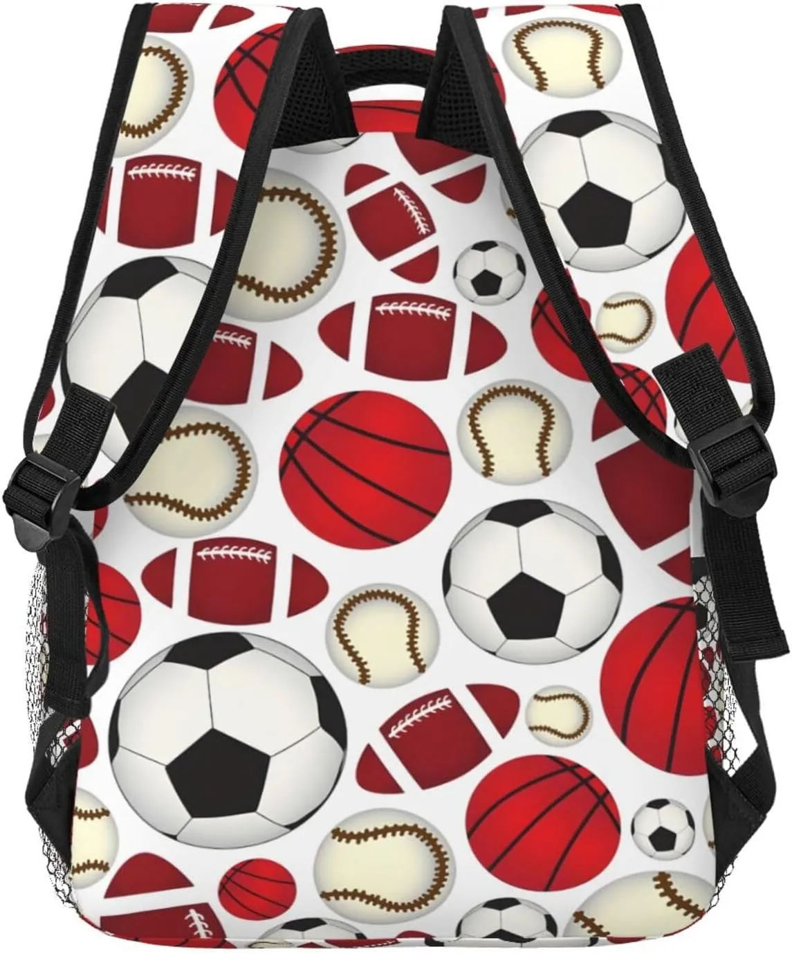 Baseball Travel Laptop Backpack Women Lightweight Backpack Adjustable College Backpack Fits 15.6 Inch Laptop Waterproof Travel Backpack for Work, Women, Men, Travel -Soccer