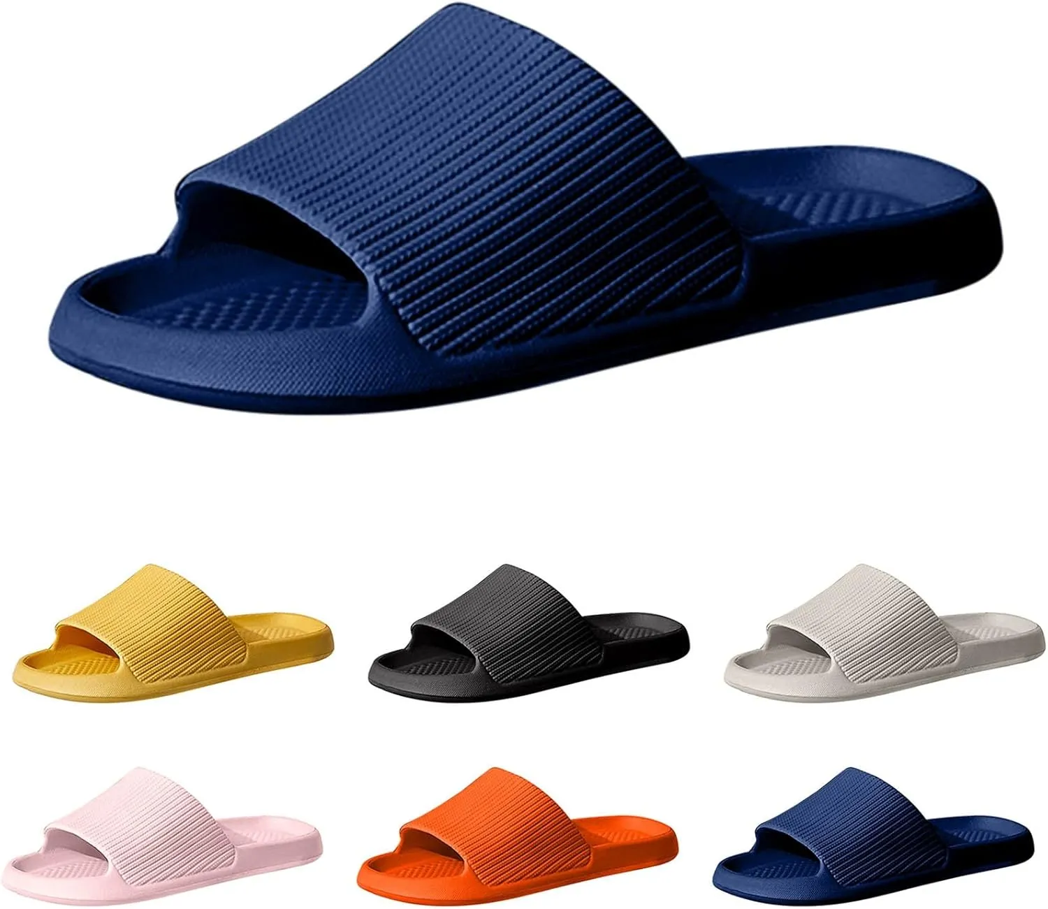 Bathroom Slippers Men Shower Shoes Women Mens Slippers Slides for Women Dorms Bathroom Indoor