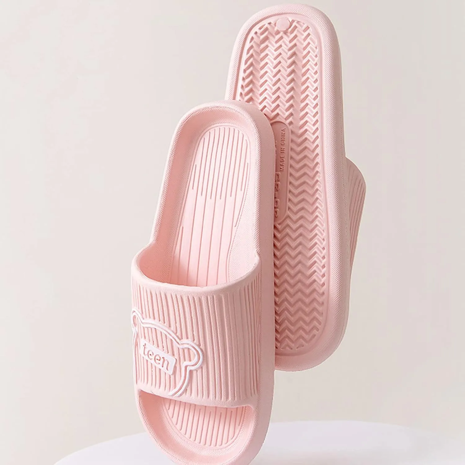 Bathroom Slippers Men Slides for Women Slides for Men Shower Shoes Women House Non Slip Pool Slippers