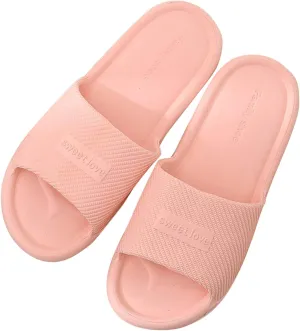 Bathroom Slippers Men Slides for Women Slides for Men Womens Dorms Soft Sole Ultimate Comfort Slippers