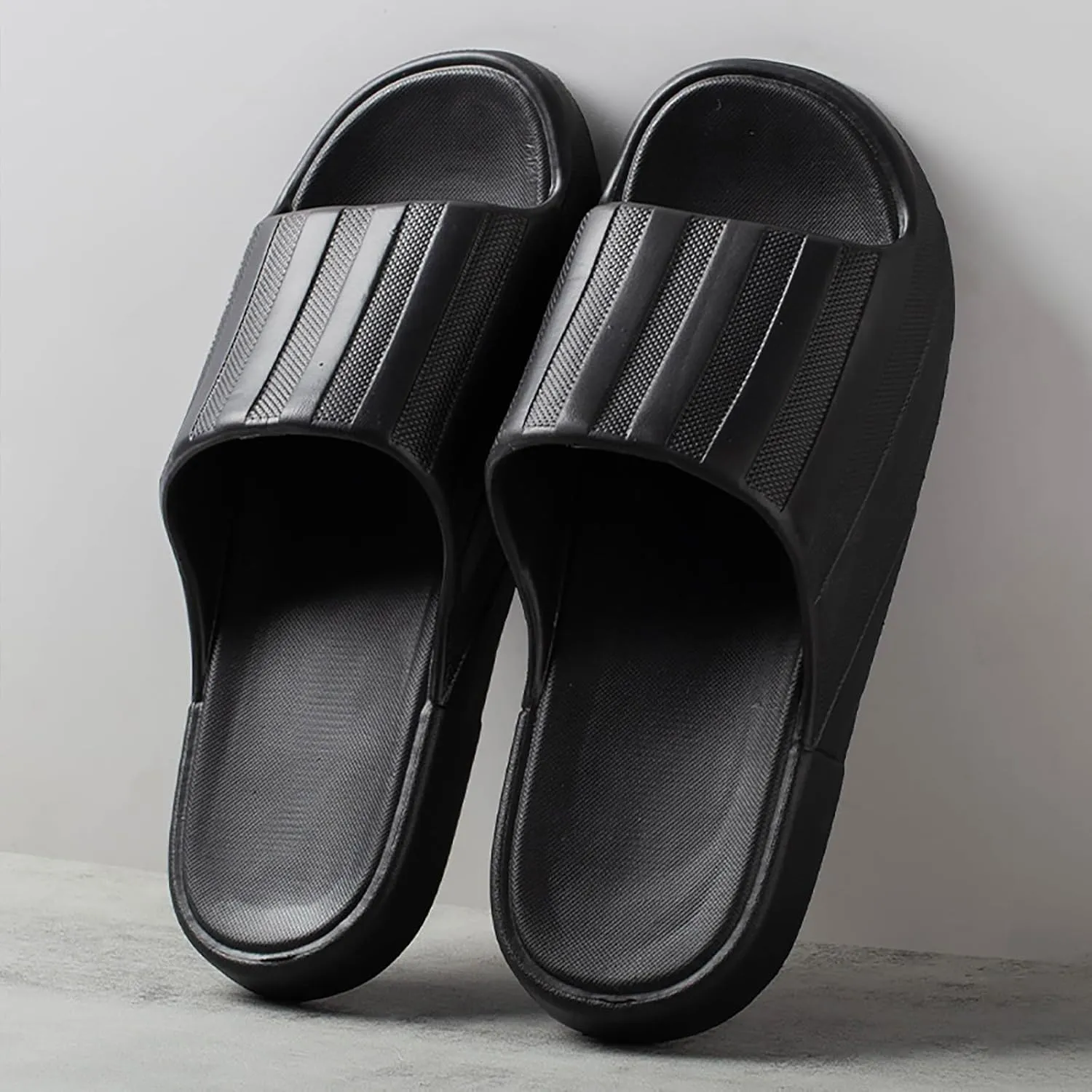Bathroom Slippers Men Womens Slides Cloud Slippers for Men Shower Shoes Women Indoor Outdoor Travel Quick Drying