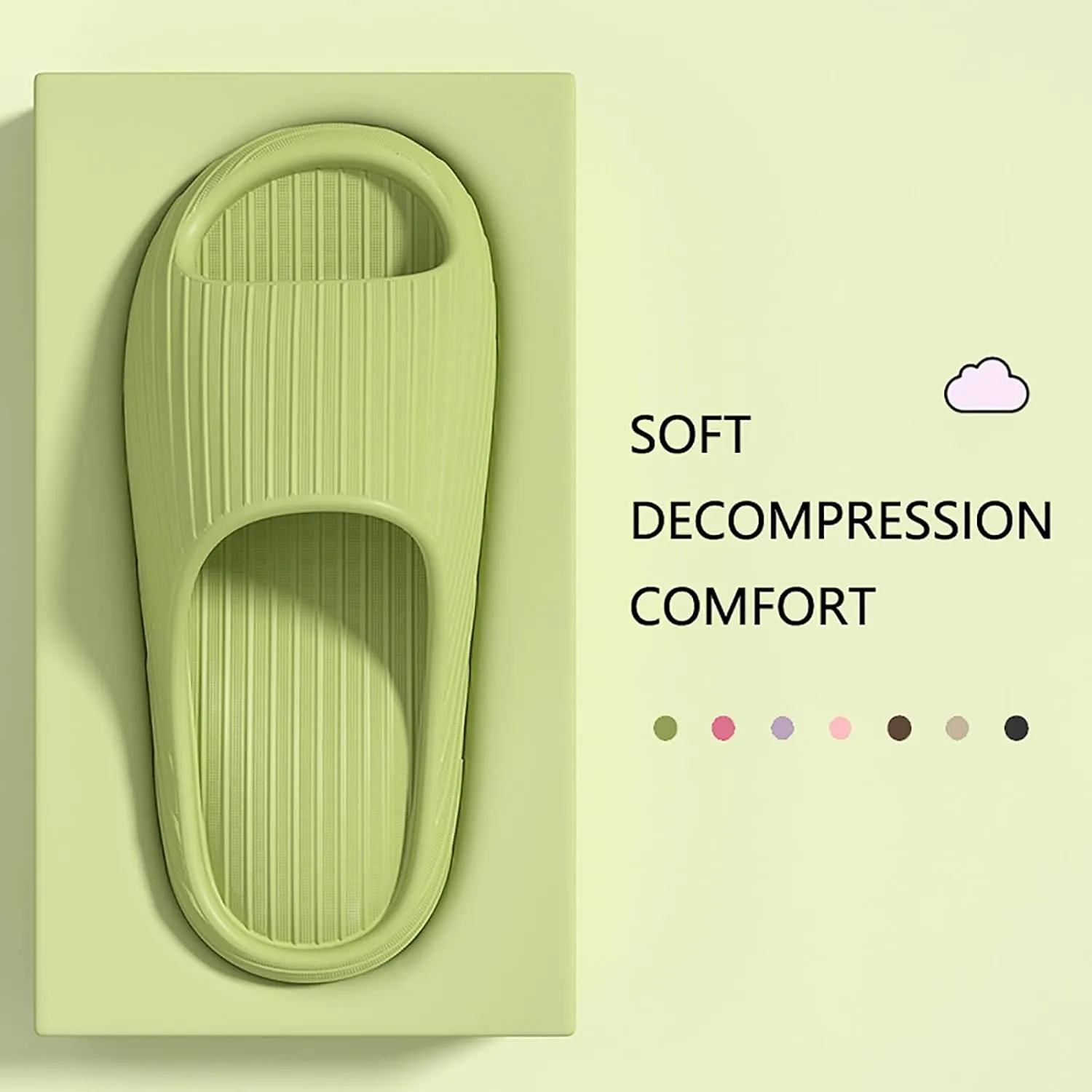 Bathroom Slippers Men Womens Slides Mens Shower Shoes Shower Shoes Women Ultra Comfort Drainage Hole Quick Drying Slippers