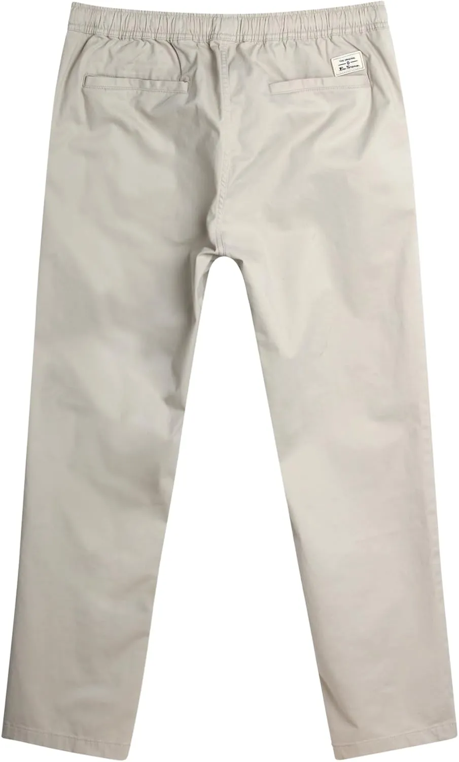 Ben Sherman Mens Pants - Comfort Stretch Flat Front Pull On Pants - Casual Chinos for Men (S-XL)