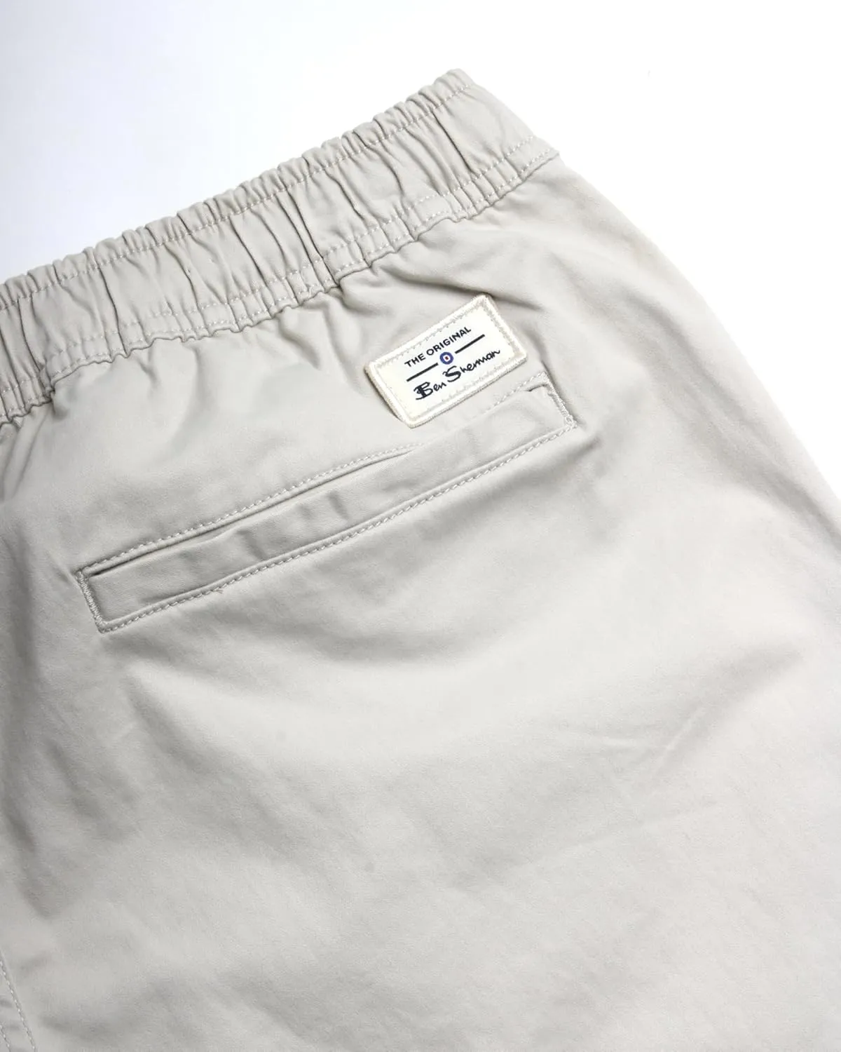 Ben Sherman Mens Pants - Comfort Stretch Flat Front Pull On Pants - Casual Chinos for Men (S-XL)