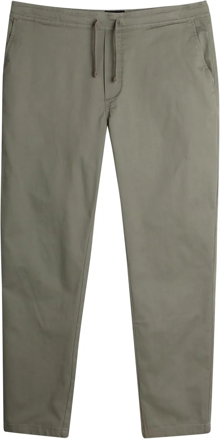 Ben Sherman Mens Pants - Comfort Stretch Flat Front Pull On Pants - Casual Chinos for Men (S-XL)
