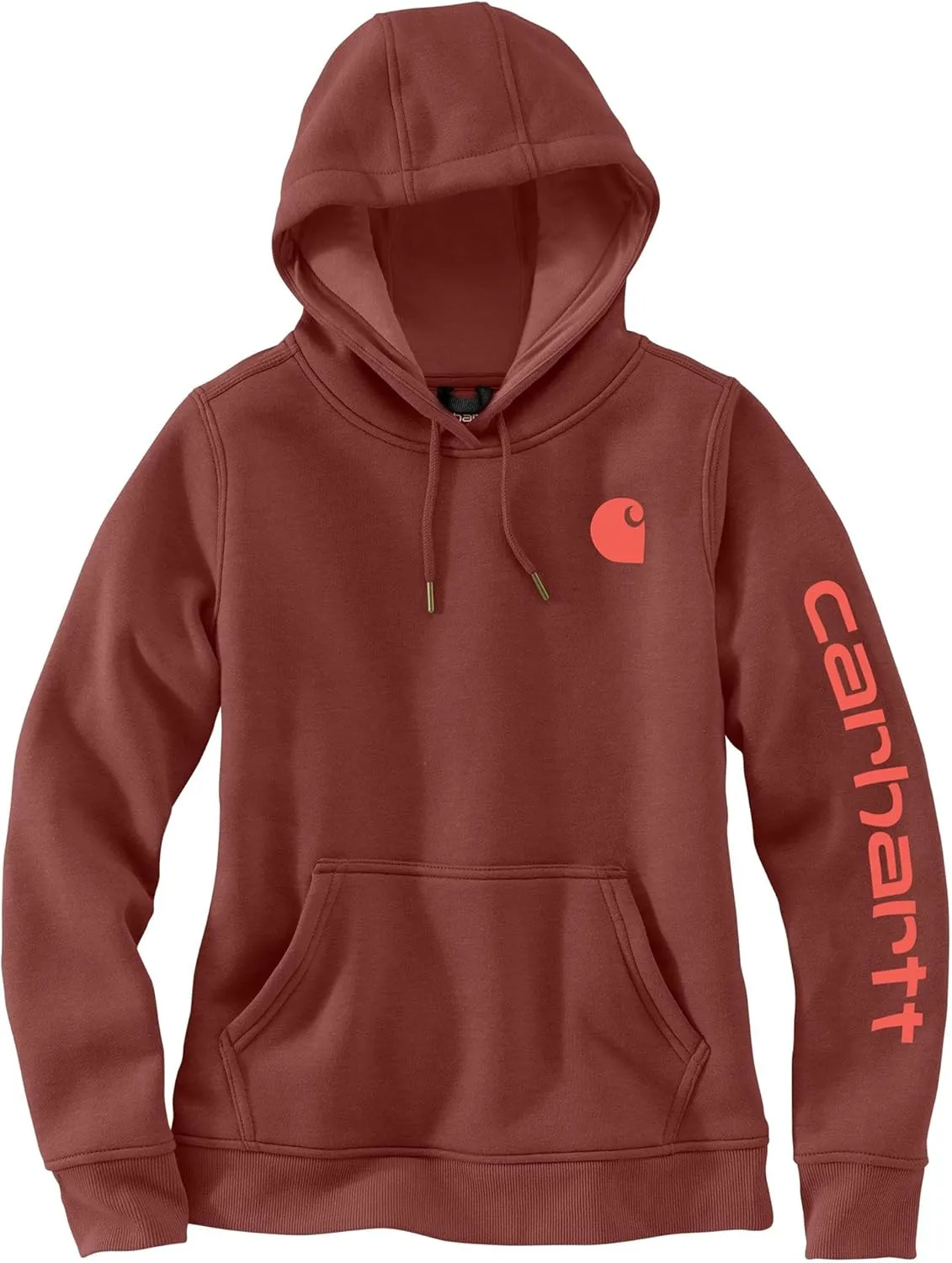 Carhartt Women's Relaxed Fit Midweight Logo Sleeve Graphic Sweatshirt