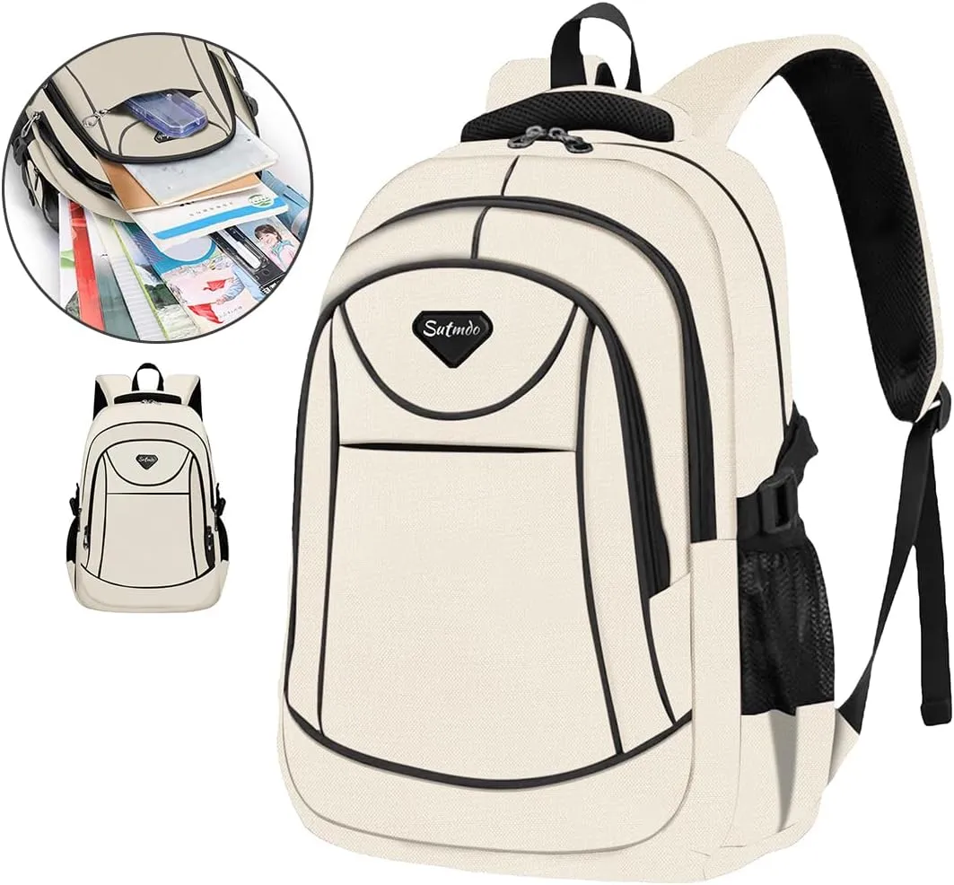 Casual Lightweight Backpacks for Boys & Girls, School Bookbags, 15 "Laptop Backpack, Travel Bag