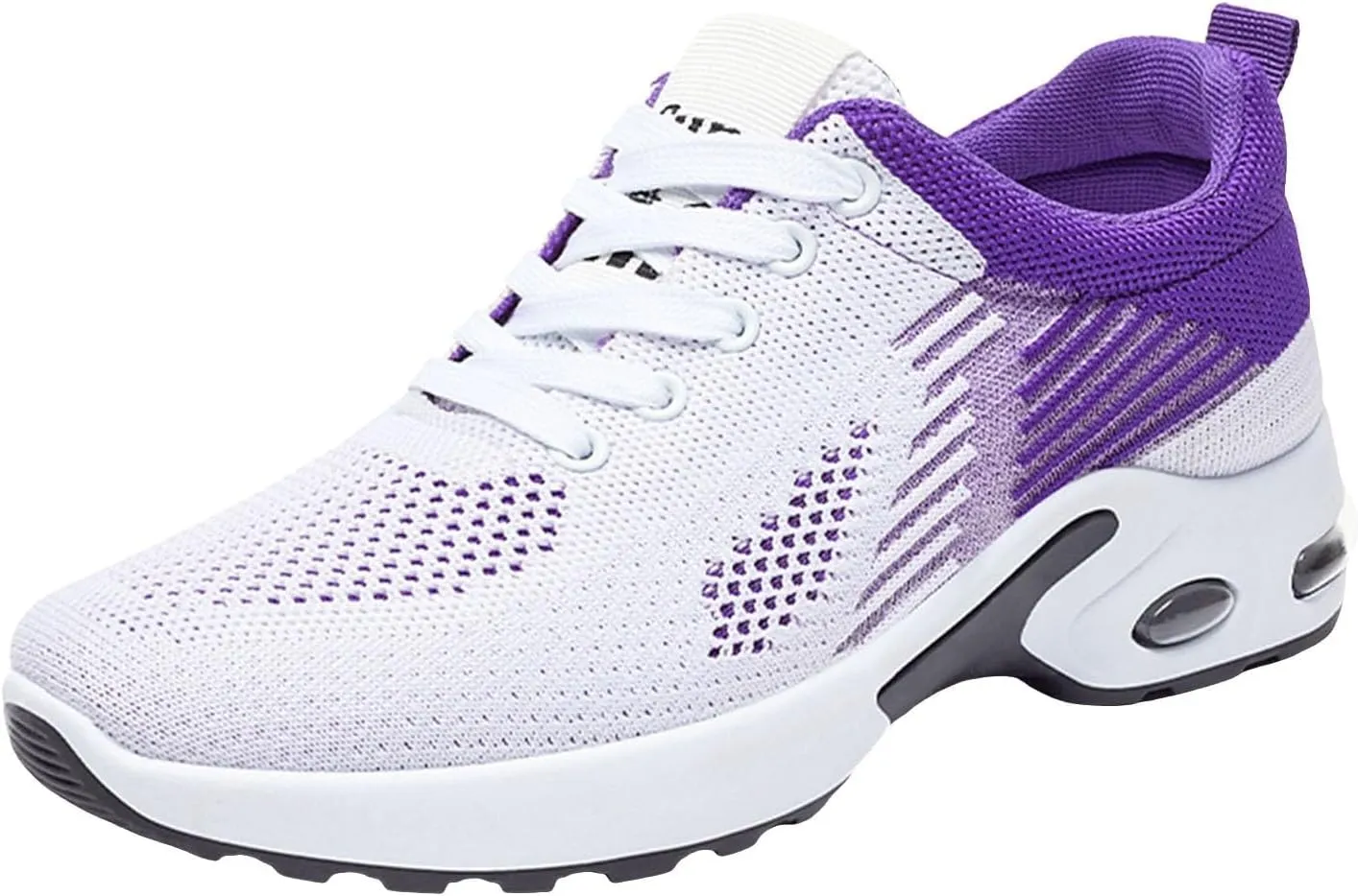 Casual Sneakers for Women Lightweight Breathable Non Slip Walking Shoes Air Cushion Running Tennis Walking Shoes Mesh Breathable Fashion Sneakers Work Tennis Sport Athletic Trainers