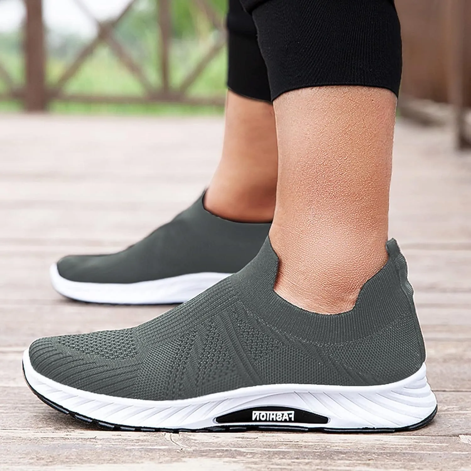 Casual Wedges Men's Breathable Leisure Outdoor Slip on Fashion Shoes Men's Sneaker Organizer