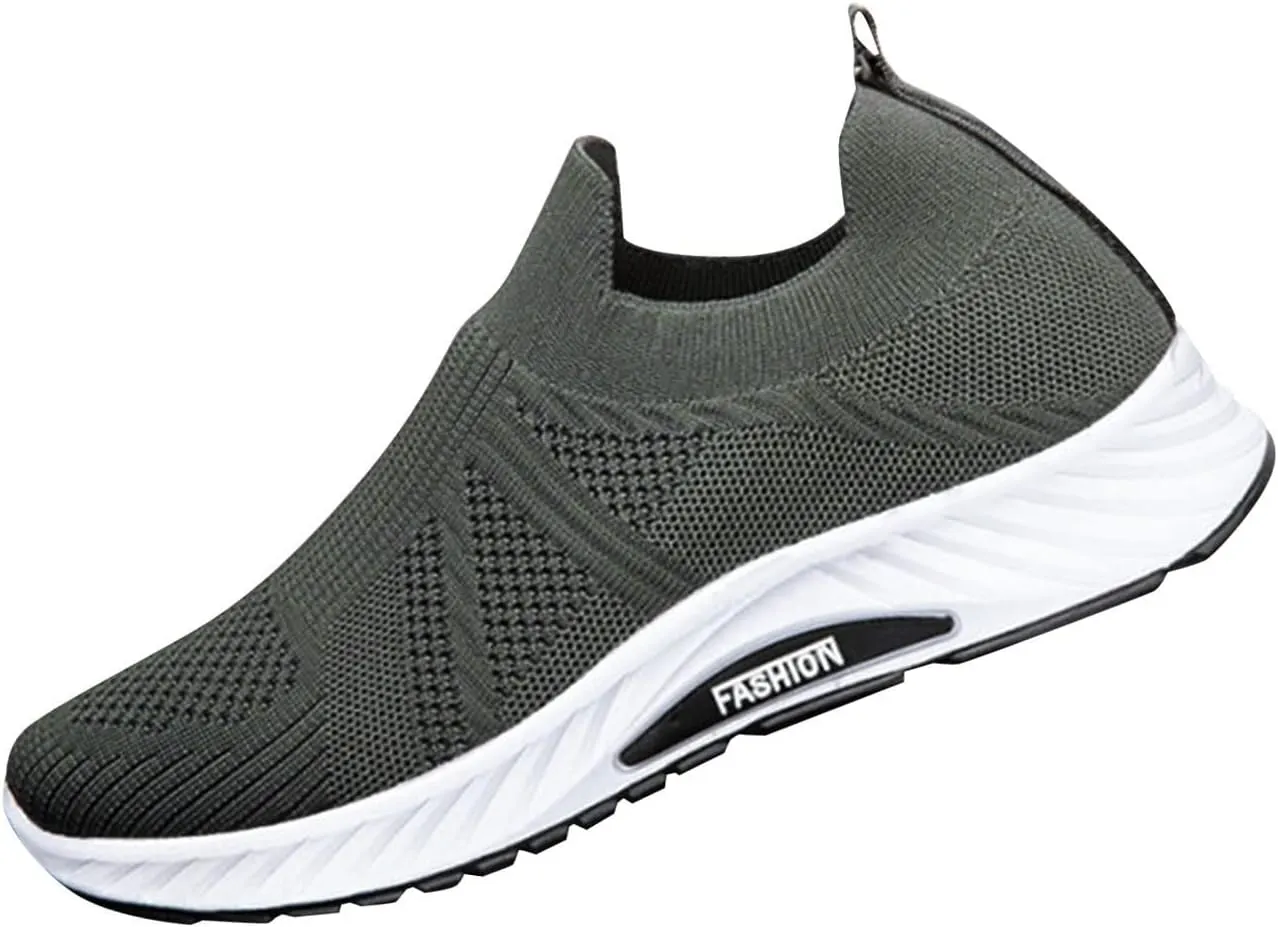 Casual Wedges Men's Breathable Leisure Outdoor Slip on Fashion Shoes Men's Sneaker Organizer