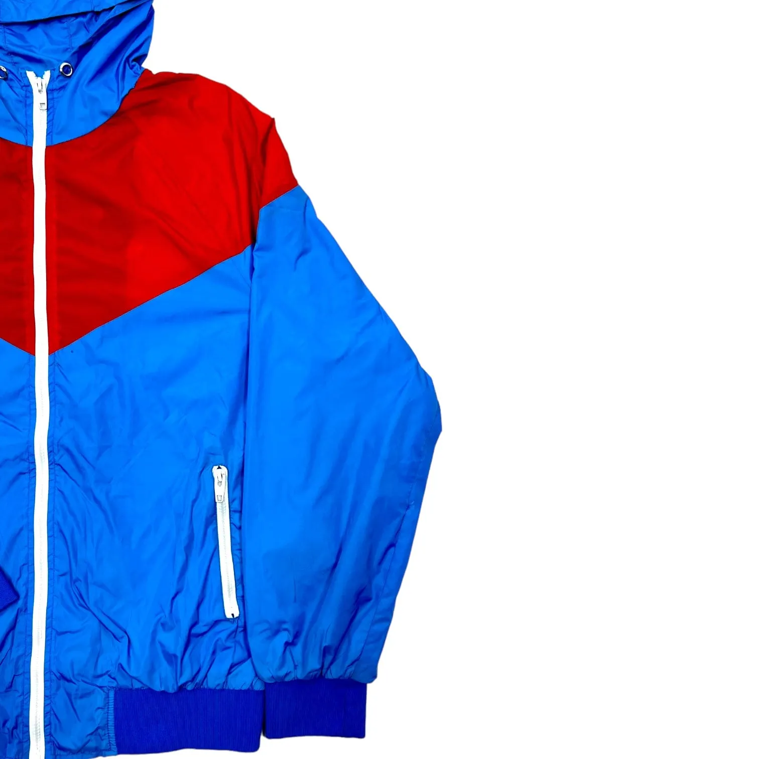 Celine Tack Jacket Blue Red