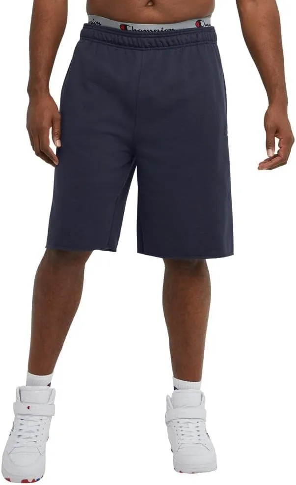 Champion Men's Shorts, Powerblend, Fleece Midweight Shorts, Athletic Shorts with Pockets (Reg. Or Big & Tall)