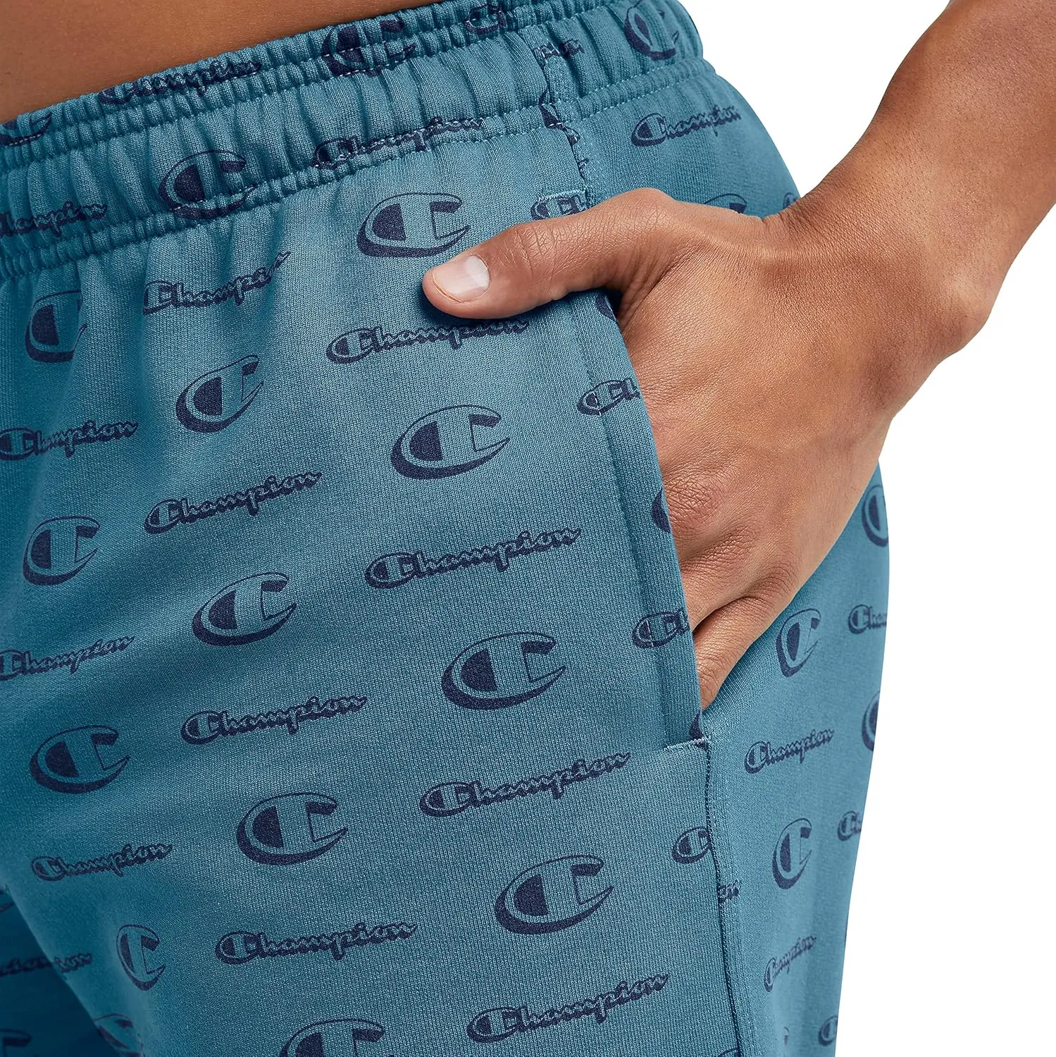 Champion Men's Shorts, Powerblend, Fleece Midweight Shorts, Athletic Shorts with Pockets (Reg. Or Big & Tall)