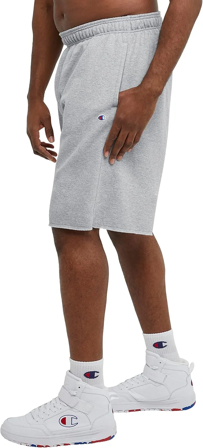 Champion Men's Shorts, Powerblend, Fleece Midweight Shorts, Athletic Shorts with Pockets (Reg. Or Big & Tall)