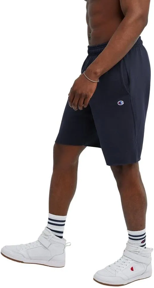 Champion Men's Shorts, Powerblend, Fleece Midweight Shorts, Athletic Shorts with Pockets (Reg. Or Big & Tall)