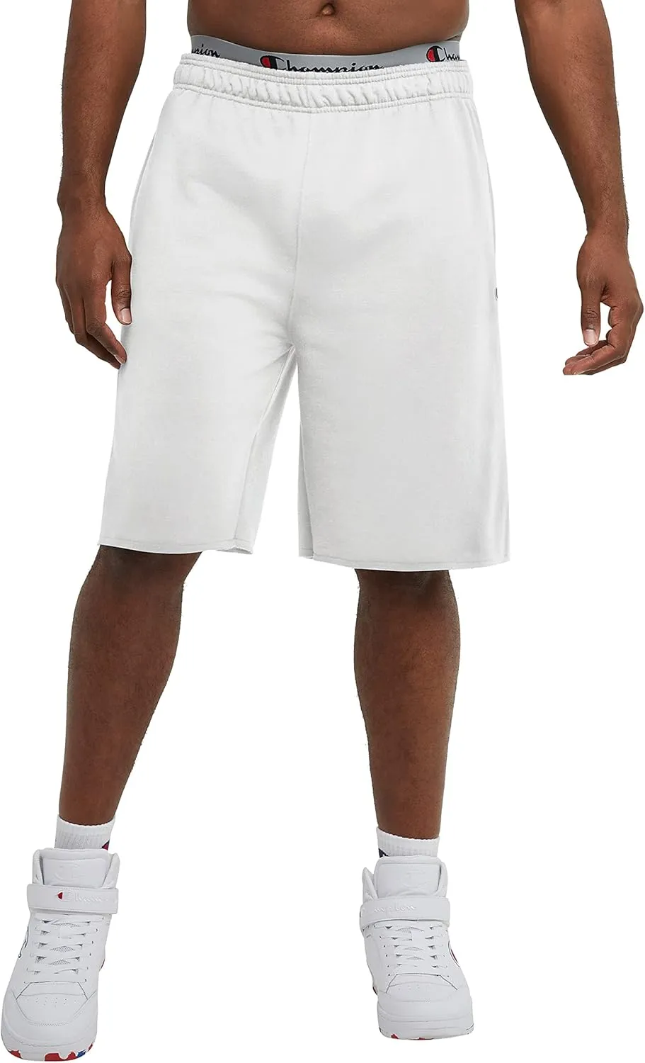 Champion Men's Shorts, Powerblend, Fleece Midweight Shorts, Athletic Shorts with Pockets (Reg. Or Big & Tall)