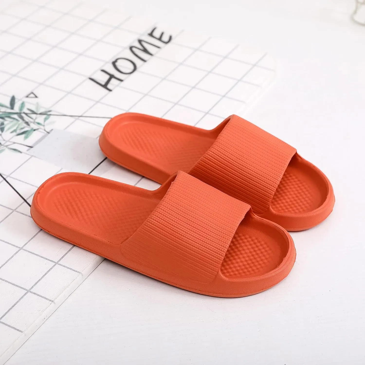 Cloud Slippers for Men Shower Shoes Women Mens Shower Shoes Slides for Women Ultimate Comfort Indoor Soft Sole Slippers