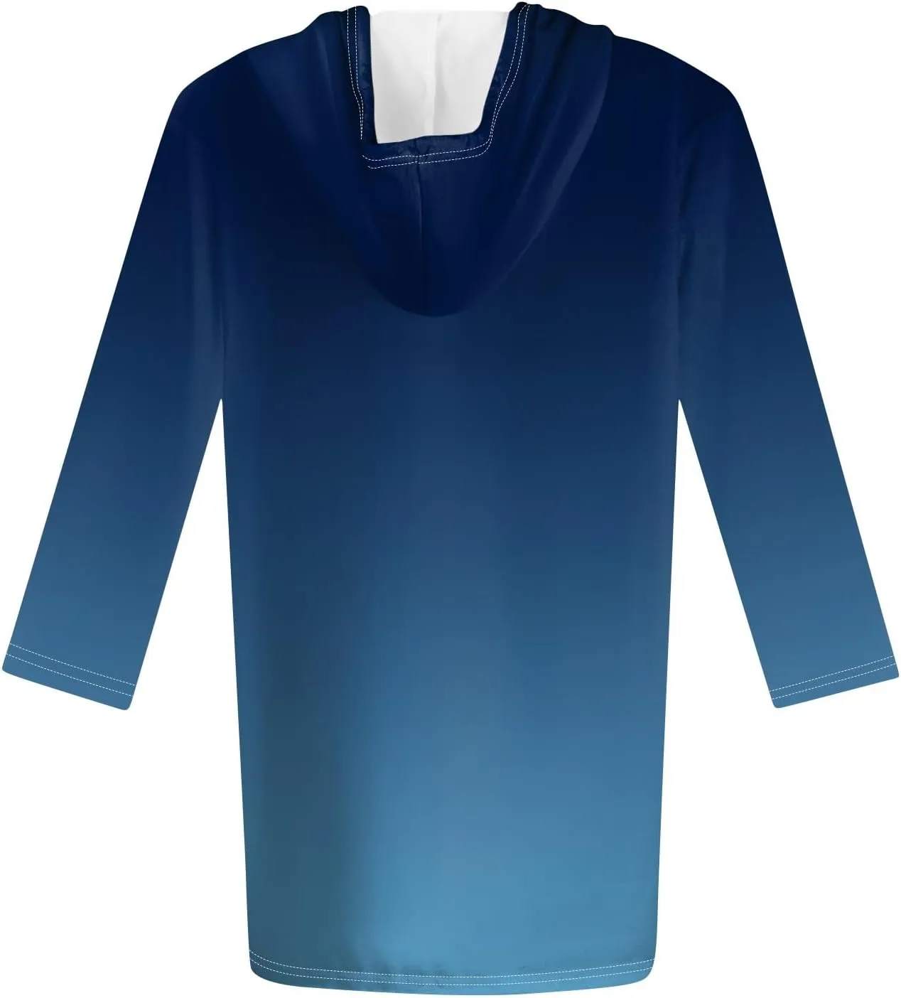 COTECRAM Womens Fall Oversized Hoodies 3/4 Length Sleeve Casual Shirts Fashion Tunic Tops Lightweight Pullover with Pockets