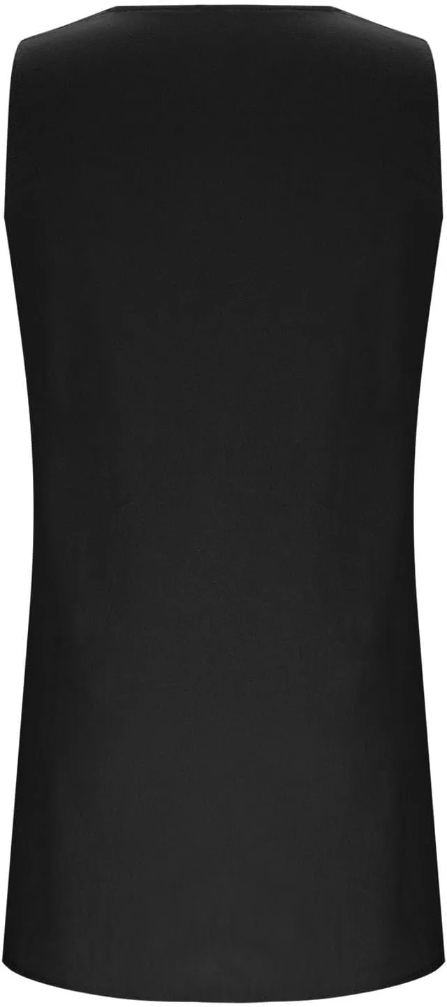 Cotton Linen Tank Dress for Women Sleeveless V Neck Beach Tshirt Sundress 2025 Summer Solid Lightweight Mini Dresses