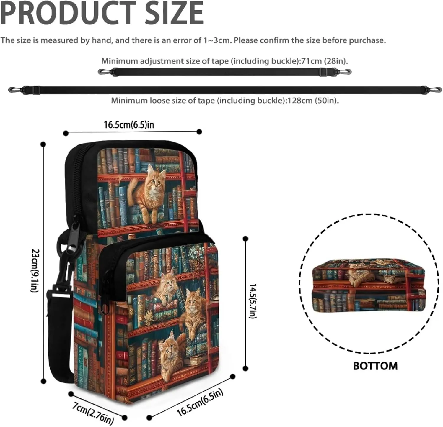 Crossbody Bag for Girls, Small Shoulder Bags Messenger Bag Phone Case Waist Pouch