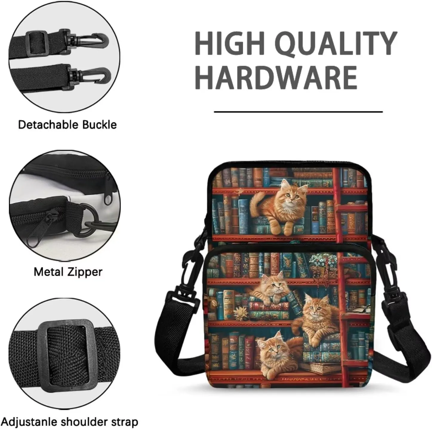 Crossbody Bag for Girls, Small Shoulder Bags Messenger Bag Phone Case Waist Pouch