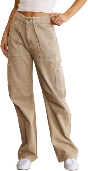 Dokotoo Women's Joggers,Palazzo,Cargo