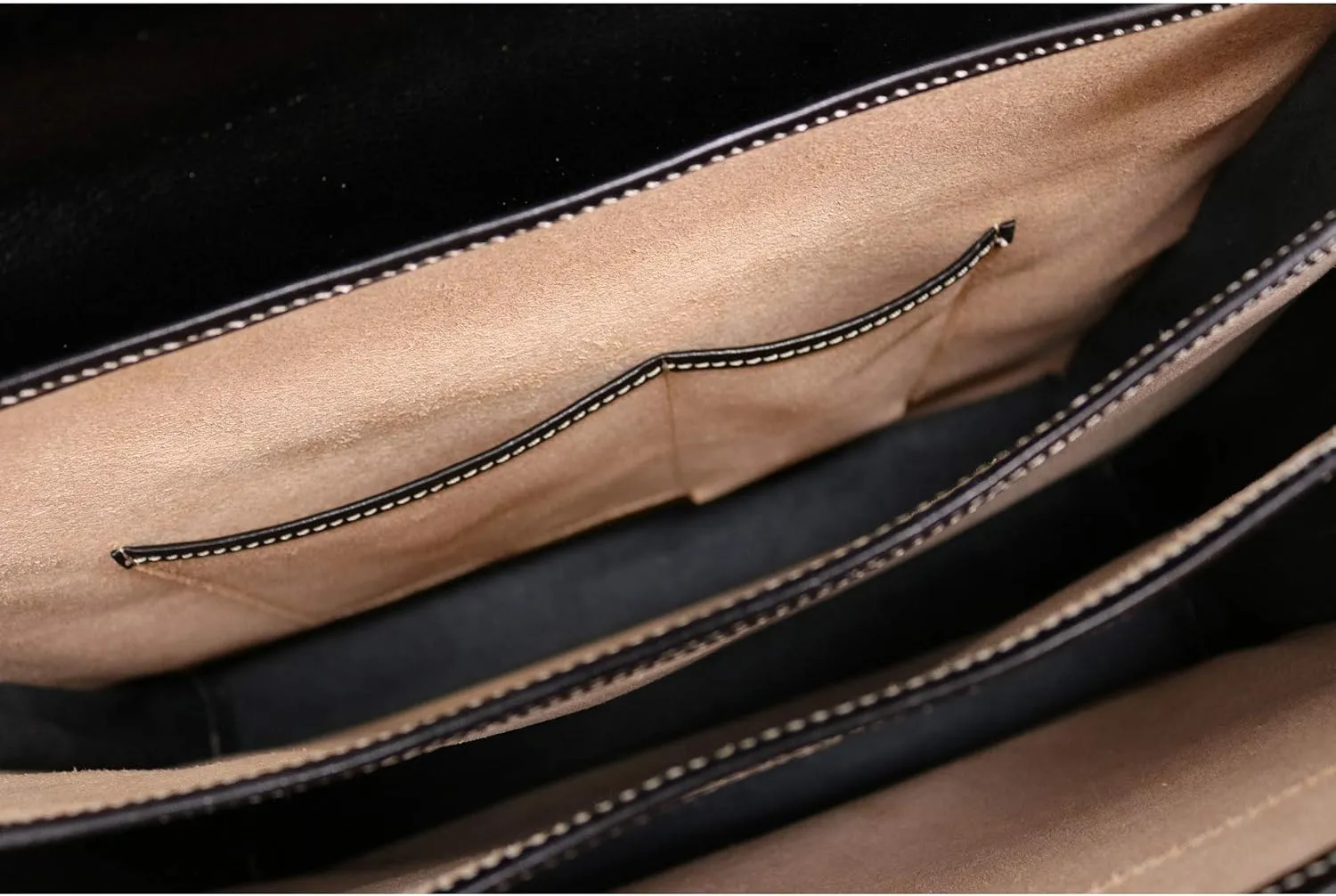 Floto Novella Leather Briefcase  Italian Handmade Briefcase for Men & Women