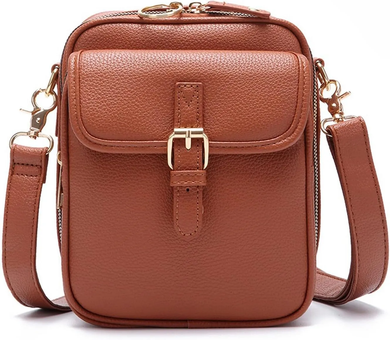 Forcipower Crossbody Leather Bag, Collaboraten1 Crossbody Leather Bag, Large Capacity, Shoulder Bags for Women Travel