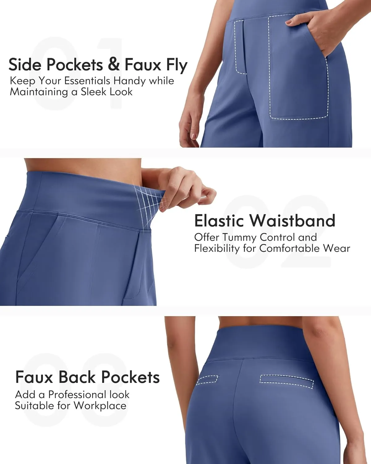 G4Free Women's 5'' Athletic Shorts High Waisted Running Yoga Shorts Summer Casual Shorts with Pockets