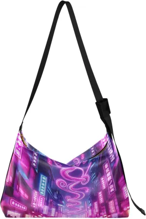 GAIGEO Pineapple Womens Shoulder Bags Crossbody, Vegan Crossbody Bag, Wide Strap Crossbody Bag