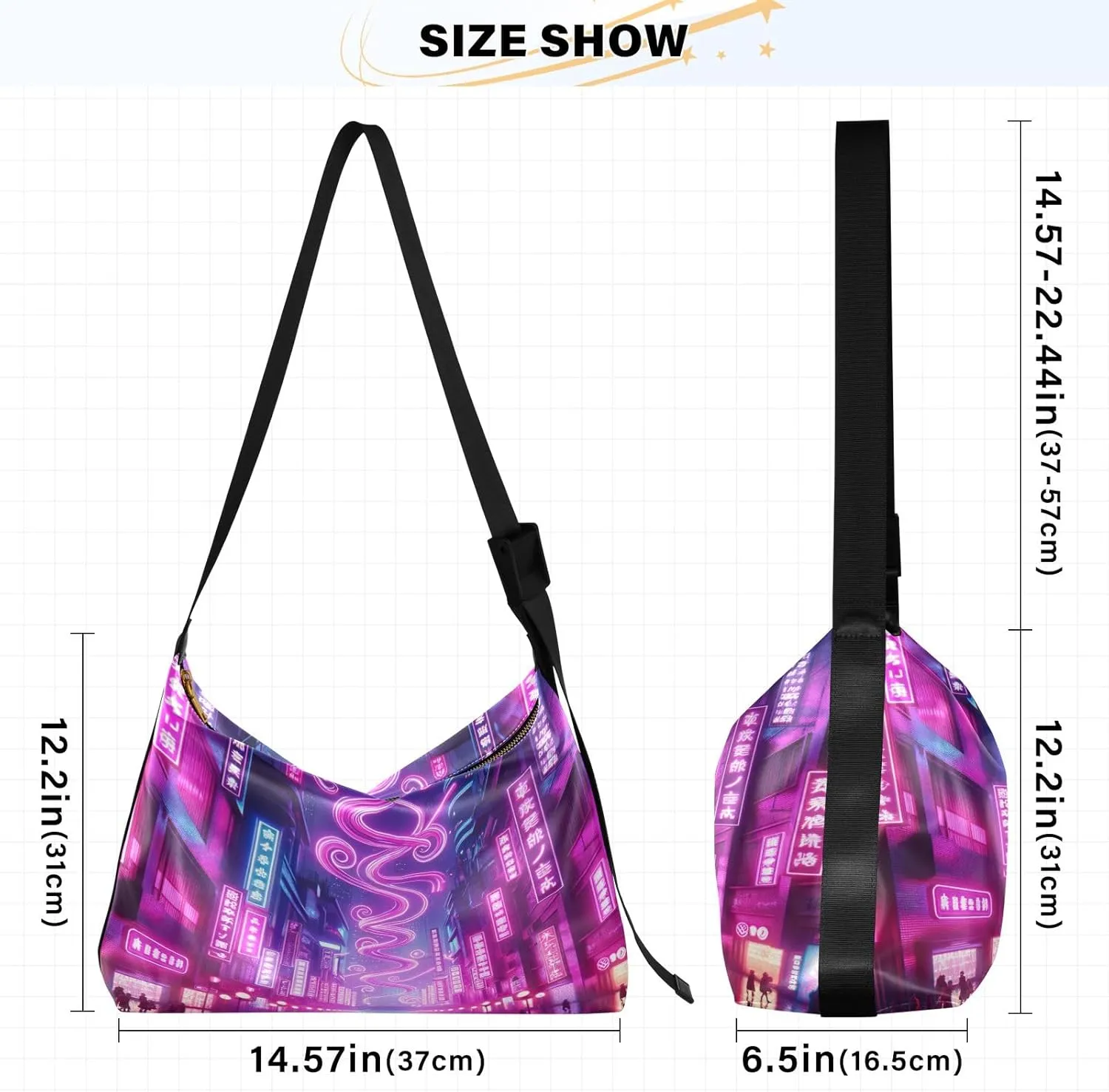 GAIGEO Pineapple Womens Shoulder Bags Crossbody, Vegan Crossbody Bag, Wide Strap Crossbody Bag