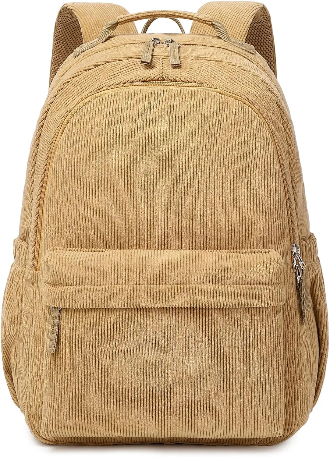 Girls Backpack School Backpack for Teens Elementary High College School Corduroy Laptop Bags Casual Travel Daypacks Lightweight