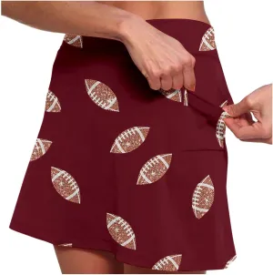 Golf Skorts for Women with Pockets Floral Summer Casual Tennis Skirts with Shorts Tummy Control Athletic Skort