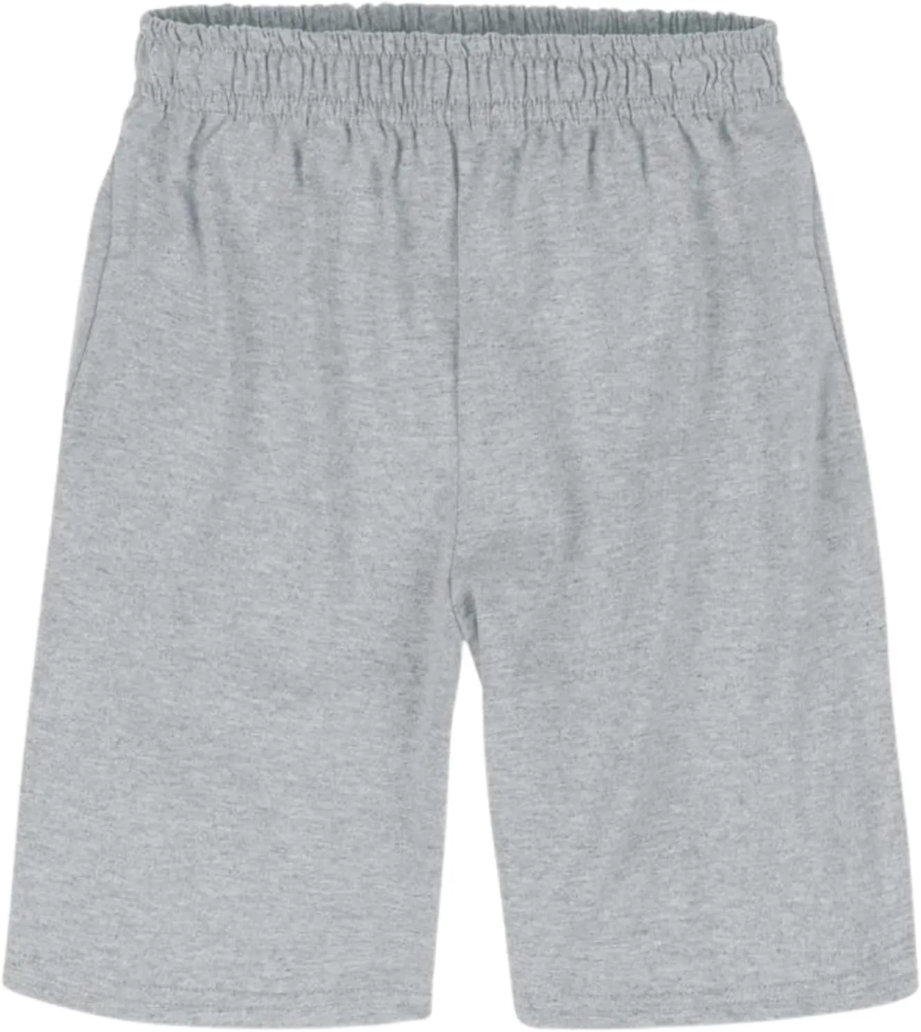 Hanes Boys Jersey Shorts Pack, 2-Pack, Cotton Shorts for Boys with Pockets, Pull-On Shorts