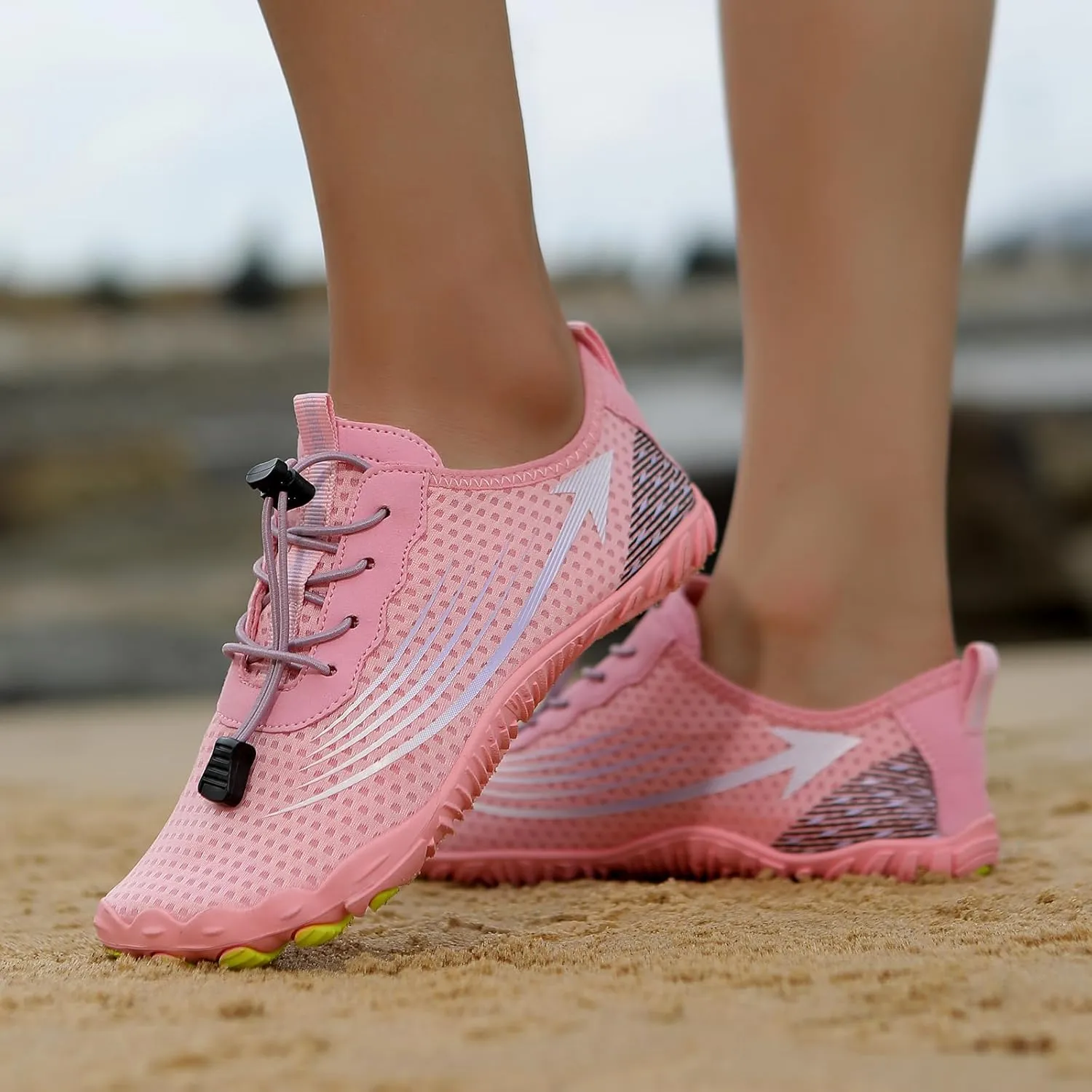 Hike Barefoot Shoes for Women Men, Pro Barefoot Shoes with Wide Toe Box, Healthy & Non-Slip Breathable Footwear Barefoot Shoes Beach Pool Swim Surf Hiking Walking Shoes