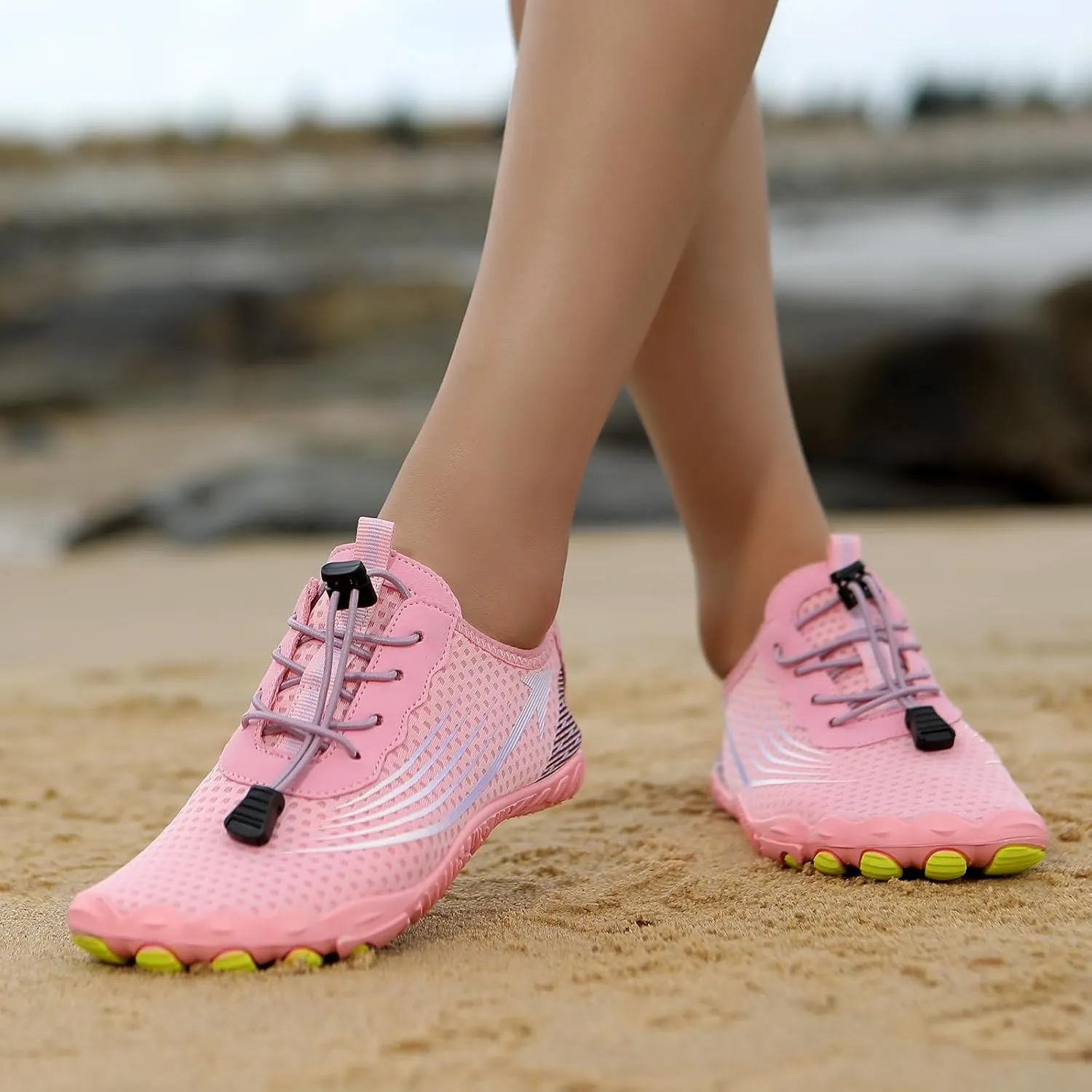 Hike Barefoot Shoes for Women Men, Pro Barefoot Shoes with Wide Toe Box, Healthy & Non-Slip Breathable Footwear Barefoot Shoes Beach Pool Swim Surf Hiking Walking Shoes