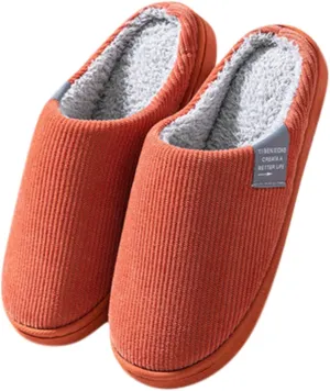 House Shoes for Women Slippers Non Slip Mens Winter House Shoes Non Slip Slippers Womens Black Fluffy Slippers Closed Reindeer Christmas Decoration Gifts for Him 2023