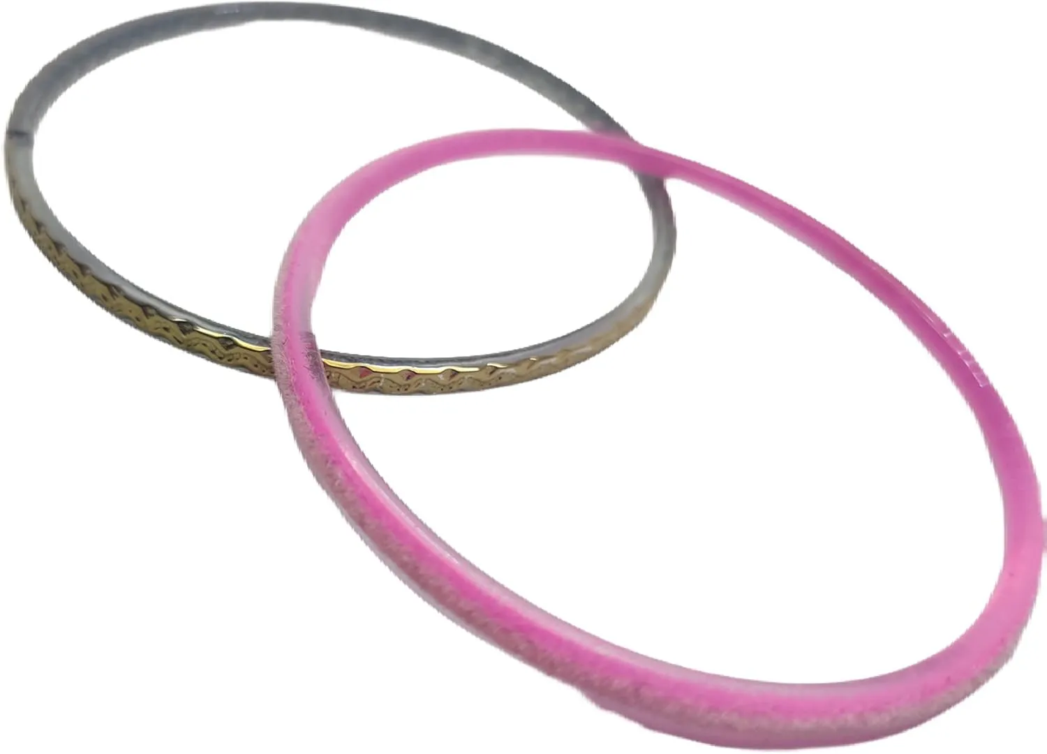 JAWSHEE Velvet Bangles Golden Set, 2 Dozen Glass Velvet Bangles, Matte Color With Velvet Layer For Added Beauty and Durability, Beautiful Women's Bangle Bracelets, Indian Bangles Jewelry Sets For Women