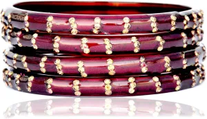 JD'Z COLLECTION Indian Bangles Set For Women Kada Bangle Traditional Bollywood Bangles Wedding Wear Bangle Set Of